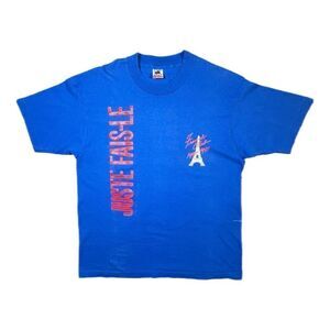 Vintage 90s French Club Juste Fais-Le Tee